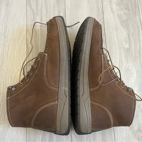 Carhartt Men's lightweight wedge Moc Toe Chukka DK Brown Work Boots sz 13 - Picture 3 of 9
